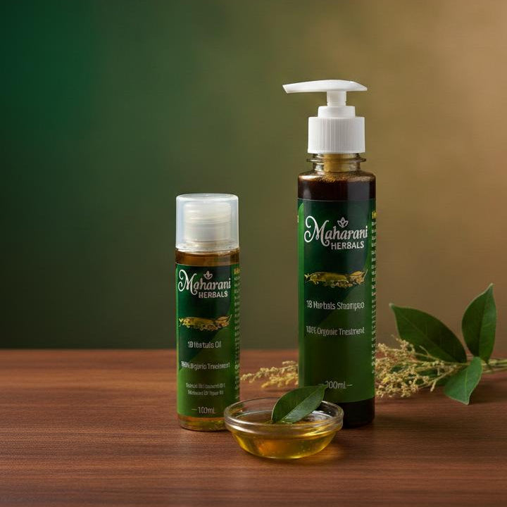 Maharani Herbals 19 Herbal Hair Care Combo